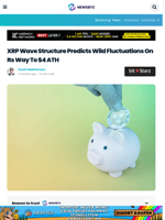 XRP Wave Structure Predicts Wild Fluctuations On Its Way To $4 ATH