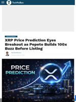 XRP Price Prediction Eyes Breakout as Pepeto Builds 100x Buzz Before Listing - TechBullion