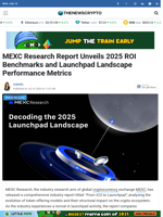 MEXC Research Report Unveils 2025 ROI Benchmarks and Launchpad Landscape Performance Metrics