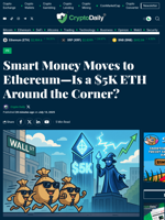Smart Money Moves to Ethereum—Is a $5K ETH Around the Corner? - Crypto Daily