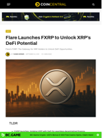 Flare Launches FXRP to Unlock XRP's DeFi Potential
