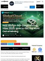 Best Bitcoin ROI Cloud Mining Sites 2025: How to Get the Most Out of Mining | Live Bitcoin News
