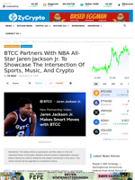 BTCC Partners With NBA All-Star Jaren Jackson Jr. To Showcase The Intersection Of Sports, Music, And Crypto