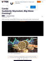Cardano $1,000,000 Transactions Suddenly Skyrocket, Big Move Coming?