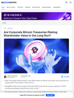 Why Bitcoin Treasury Firms Are Facing Stock Declines