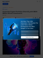 Corporates Add 3 Altcoins to Their Crypto Treasuries