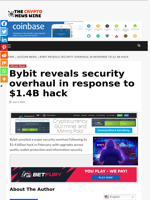 Bybit reveals security overhaul in response to $1.4B hack - The Crypto News Wire