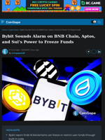 Bybit Sounds Alarm on BNB Chain, Aptos, and Sui’s Power to