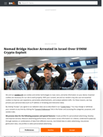 Nomad Bridge Hacker Arrested in Israel Over $190M Crypto Exploit - Brave New Coin