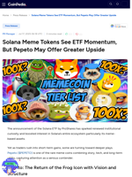 Why Pepeto Could Be the Best Memecoin to Buy in 2025