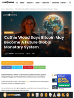 Cathie Wood: Bitcoin as Global Money System
