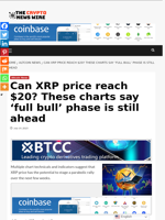 Can XRP price reach $20? These charts say ‘full bull’ phase is still ahead - The Crypto News Wire