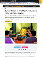 Asian HNWIs Turn More Bullish On Crypto Holdings
