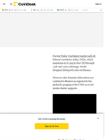 No, Ethena's USDe Didn't De-peg During Friday's Crash