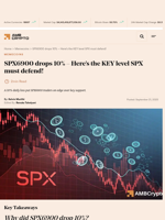 SPX6900 drops 10% – Here’s the KEY level SPX must defend! - AMBCrypto