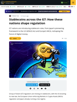 Stablecoins Across the G7: How These Nations Shape Rregulation