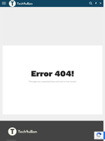 Page not found - TechBullion