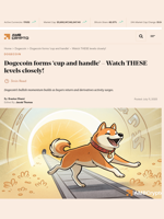 Dogecoin forms 'cup and handle' - Watch THESE levels closely! - AMBCrypto