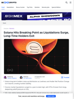SOL Price Risks Drop Below $200 After Futures Liquidations Surge