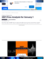 XRP Price Analysis for January 1
