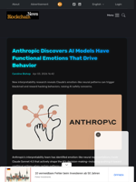 Anthropic Discovers AI Models Have Functional Emotions That Drive Behavior - Blockchain.News