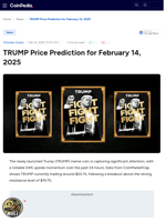 TRUMP Price Prediction for February 14, 2025