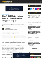 Solana's RWA Market Explodes 600% in a Year as Ethereum Struggles to Keep Up