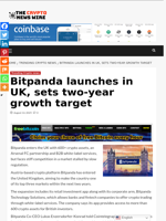 Bitpanda launches in UK, sets two-year growth target - The Crypto News Wire