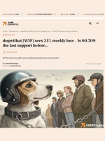 dogwifhat [WIF] sees 24% weekly loss - Is $0.709 the last support before... - AMBCrypto