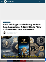 Find Mining cloudmining Mobile App Launches: A New Cash Flow Channel for XRP Investors - TechBullion