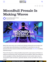 MoonBull Presale Is Making Waves