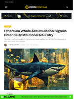 Ethereum Whale Accumulation Signals Potential Institutional Re-Entry - CoinCentral