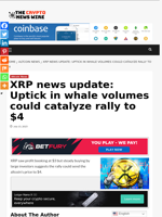 XRP news update: Uptick in whale volumes could catalyze rally to $4 - The Crypto News Wire