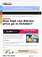 How high can Bitcoin price go in October? - The Crypto News Wire