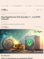 Hyperliquid breaks $59, then dips 4% - Can HYPE rebound? - AMBCrypto