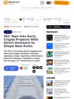 SEC Taps Into Early Crypto Projects With Direct Outreach to Shape New Rules – Regulation Bitcoin News