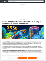 Toncoin (TON) Price Prediction: Poised for $5.50 Rally as Rebranded TSC Doubles Down on TON - Brave New Coin