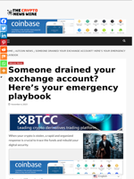 Someone drained your exchange account? Here’s your emergency playbook - The Crypto News Wire