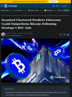 Standard Chartered Predicts Ethereum Could Outperform Bitcoin