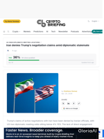 Iran denies Trump's negotiation claims amid diplomatic stalemate