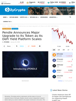 Pendle Announces Major Upgrade to Its Token as Its DeFi Yield Platform Scales