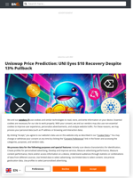 Uniswap Price Prediction: UNI Eyes $10 Recovery Despite 13% Pullback - Brave New Coin