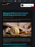 Ethereum (ETH) Forecast: Potential $4,500 Surge by December 2025 - Blockchain.News