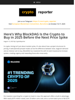 BlockDAG’s Strategic Pricing Model Makes It the Top Crypto to Invest in Now