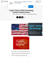 Crypto Taxes in 2026: Everything Investors Need to Know