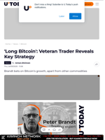 'Long Bitcoin': Veteran Trader Reveals Key Strategy