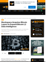 Blockspace Acquires Bitcoin Layers To Expand Intelligence