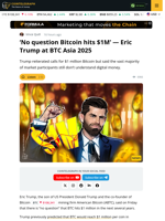 Bitcoin Going to $1 Million, but Current Holders Still Early