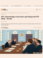 SEC acknowledges Grayscale's spot Dogecoin ETF filing - Details - AMBCrypto