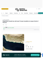 Negotiators doubt Iran will meet Trump's deadline to reopen Strait of Hormuz